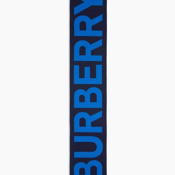 Burberry Logo Wool scarf - Picture 2 of 2